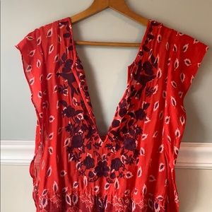 Adorable free people shirt/dress/coverup